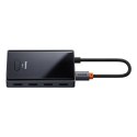 Hub Rozdzielacz USB-C do 4x USB-A - szary