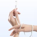Kabel przewód z silikonowym oplotem USB-C L25SC 60W 1m - biały
