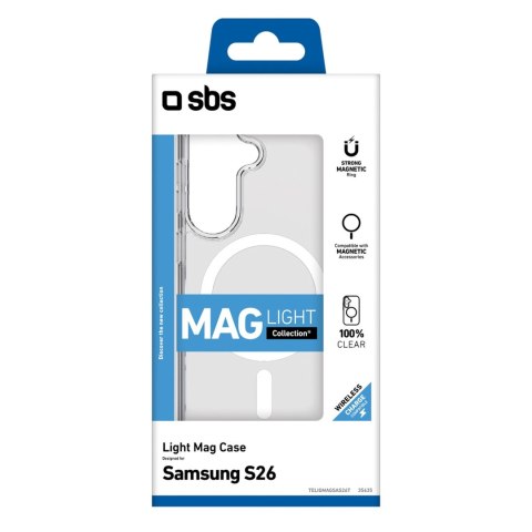 Etui ochronne na Samsung Galaxy S26 Cover Light Mag MagSafe - przezroczyste