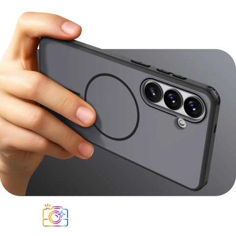 Etui pokrowiec case na Samsung Galaxy A37 Hybrid Armor T - czarny