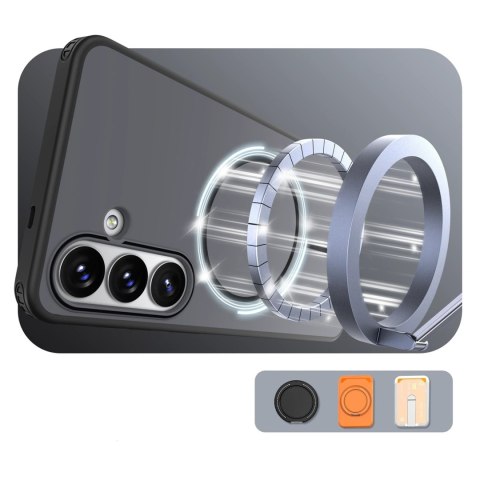 Etui pokrowiec case na Samsung Galaxy A37 Hybrid Armor T - czarny