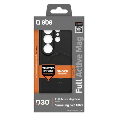 Etui pokrowiec na Samsung Galaxy S26 Ultra Full Active Case D3O MagSafe - czarny