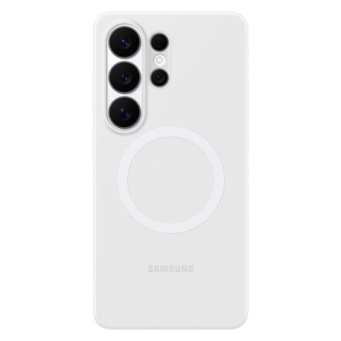 Etui pokrowiec na Samsung Galaxy S26 Ultra Silicone Magnet Case MagSafe - biały