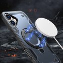 Etui pokrowiec na iPhone 16 Hybrid Armor Trendy MagSafe - niebieski