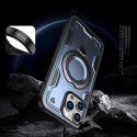 Etui pokrowiec na iPhone 16 Pro Hybrid Armor Trendy z MagSafe - niebieski