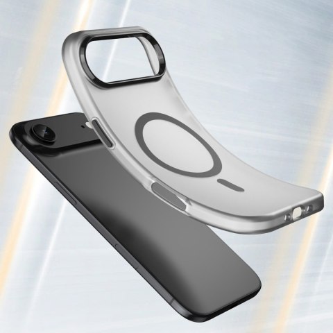 Etui pokrowiec na iPhone 17 Air Magnetic Abrasive MagSafe - matowe czarne