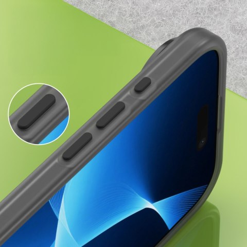 Etui pokrowiec na iPhone 17 Air Magnetic Abrasive MagSafe - matowe czarne