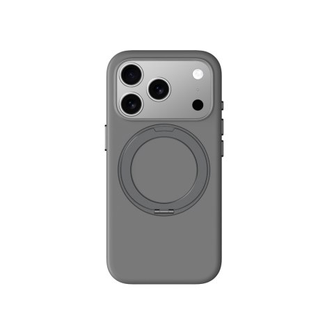 Etui pokrowiec z podstawką na iPhone 17 Pro Cloudie - szary
