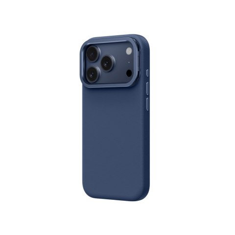 Etui pokrowiec z podstawką na iPhone 17 Pro Max Glamour - niebieski