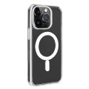Etui silikonowe do iPhone 14 Pro Lite Mag MagSafe - przezroczyste