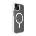 Etui silikonowe do iPhone 15 Lite Mag Pro MagSafe - przezroczyste