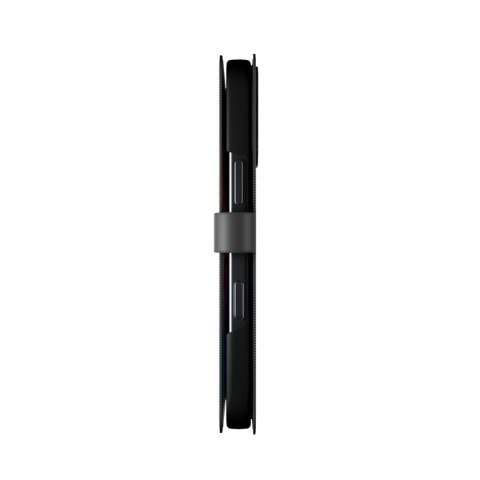 Etui z ekoskóry 2w1 z klapką i portfelem do iPhone 16 Wallet Detachable MagSafe - czarne