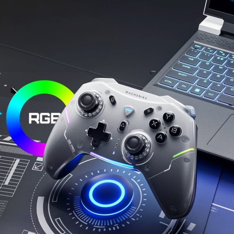 Kontroler bezprzewodowy ze stacją ładującą do gier G5Pro Max - szary