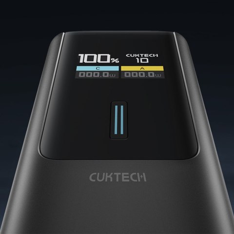 Powerbank 10000mAh USB-C USB-A 150W - czarny