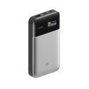 Powerbank 15000mAh USB-A USB-C 100W - szary
