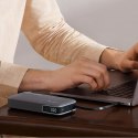 Powerbank 20000mAh USB-A USB-C z wbudowanym kablem USB-C 55W - szary