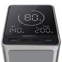 Powerbank z ładowaniem bezprzewodowym 40000mAh USB-C USB-A 300W - czarny
