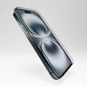 Szkło hybrydowe z czarną ramką do iPhone 16 Plus / iPhone 15 Pro Max / iPhone 15 Plus Flexible Glass D3O