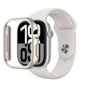 Etui pokrowiec do zegarka Apple Watch 46mm Minimal Case - srebrny