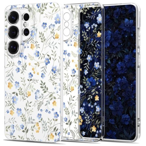 Etui pokrowiec na Samsung Galaxy S26 Ultra FlexAir - kolorowe kwiaty