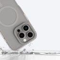 Etui silikonowe do iPhone 16 Pro Titan Pro Mag Case - szare