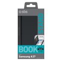 Etui z klapką miejscem na kartę na Samsung Galaxy A37 Wallet Smooth - czarne
