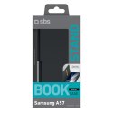 Etui z klapką miejscem na kartę na Samsung Galaxy A57 Wallet Smooth - czarne