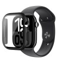 Etui ze szkłem hartowanym do Apple Watch 42mm Radix Glass - czarne