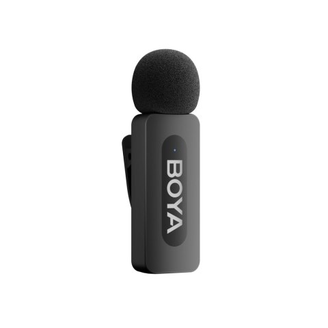 Mikrofon bezprzewodowy z klipsem 120dB 2.4GHz USB-C - czarny