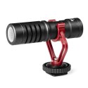 Mikrofon kierunkowy przewodowy z uchwytem BY-MM1 3.5 mm - zestaw