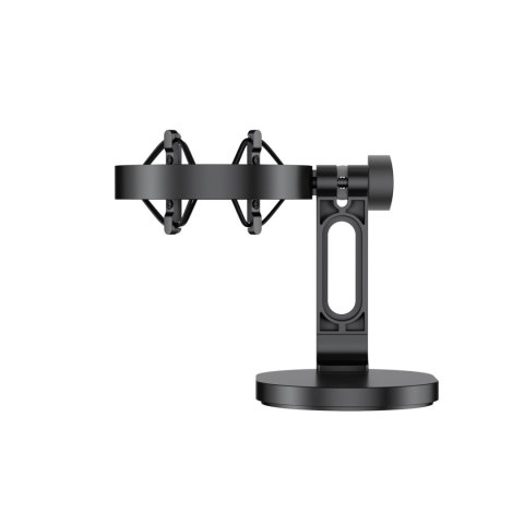 Mikrofon przewodowy ze statywem biurkowym K3 108dB RGB USB-C - czarny