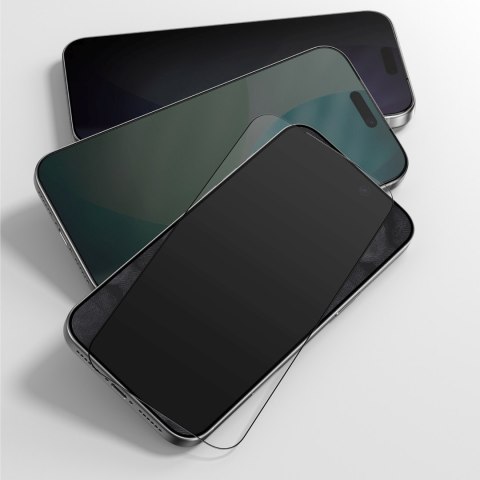 Szkło hartowane matowe prywatyzujące na iPhone 17 Pro Titan FusionFilter 7