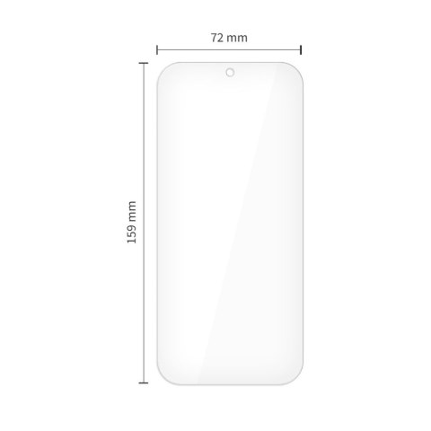 Szkło hartowane na Google Pixel 9 Pro XL / 10 Pro XL Glass Fit+ przezroczyste - 2 szt.
