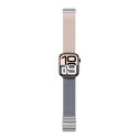 Zestaw 2 pasków do Apple Watch 42mm Blend Band - różowo-szary / różowy