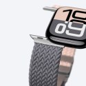 Zestaw 2 pasków do Apple Watch 42mm Blend Band - różowo-szary / różowy