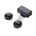 Zestaw mikrofonów bezprzewodowych z etui AI 2.4GHz USB-C