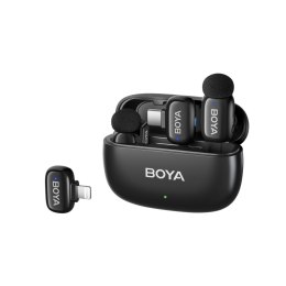 Zestaw mikrofonów bezprzewodowych z etui mini 2-01 2.4GHz USB-C