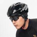 Czapka rowerowa zimowa dwustronna rozmiar 54-61 cm - czarna