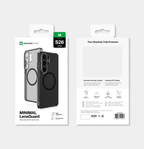 Etui pokrowiec na Samsung Galaxy S26 Ultra Minimal Mag Lens Case - czarny