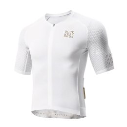 Koszulka rowerowa Diamond z krótkim rękawem rozmiar XS - biała