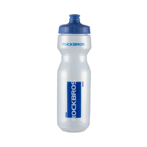 Bidon rowerowy butelka 750 ml - przezroczysto niebieska