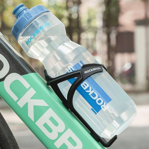 Bidon rowerowy butelka 750 ml - przezroczysto niebieska