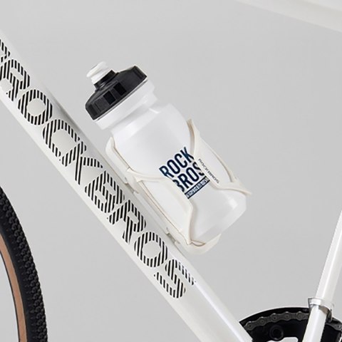 Bidon rowerowy butelka na wodę napoje 600 ml - biały