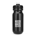 Bidon rowerowy butelka na wodę napoje 600 ml - czarny