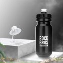Bidon rowerowy butelka na wodę napoje 600 ml - czarny
