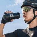 Bidon rowerowy butelka na wodę napoje 600 ml - czarny