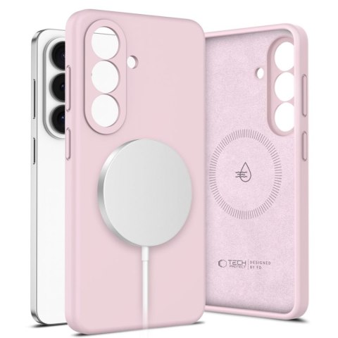 Etui pokrowiec na Samsung Galaxy S26+ Silicone MagSafe - różowy