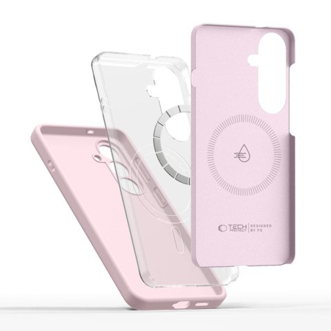 Etui pokrowiec na Samsung Galaxy S26+ Silicone MagSafe - różowy