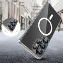 Etui pokrowiec na Samsung Galaxy S26 Ultra FlexAir Hybrid MagSafe - przezroczysty