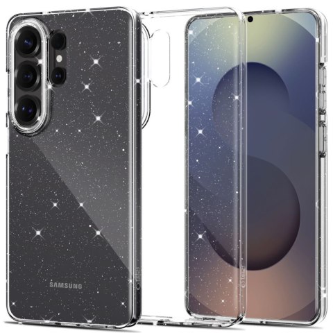 Etui pokrowiec na Samsung Galaxy S26 Ultra FlexAir - przezroczysto brokatowy